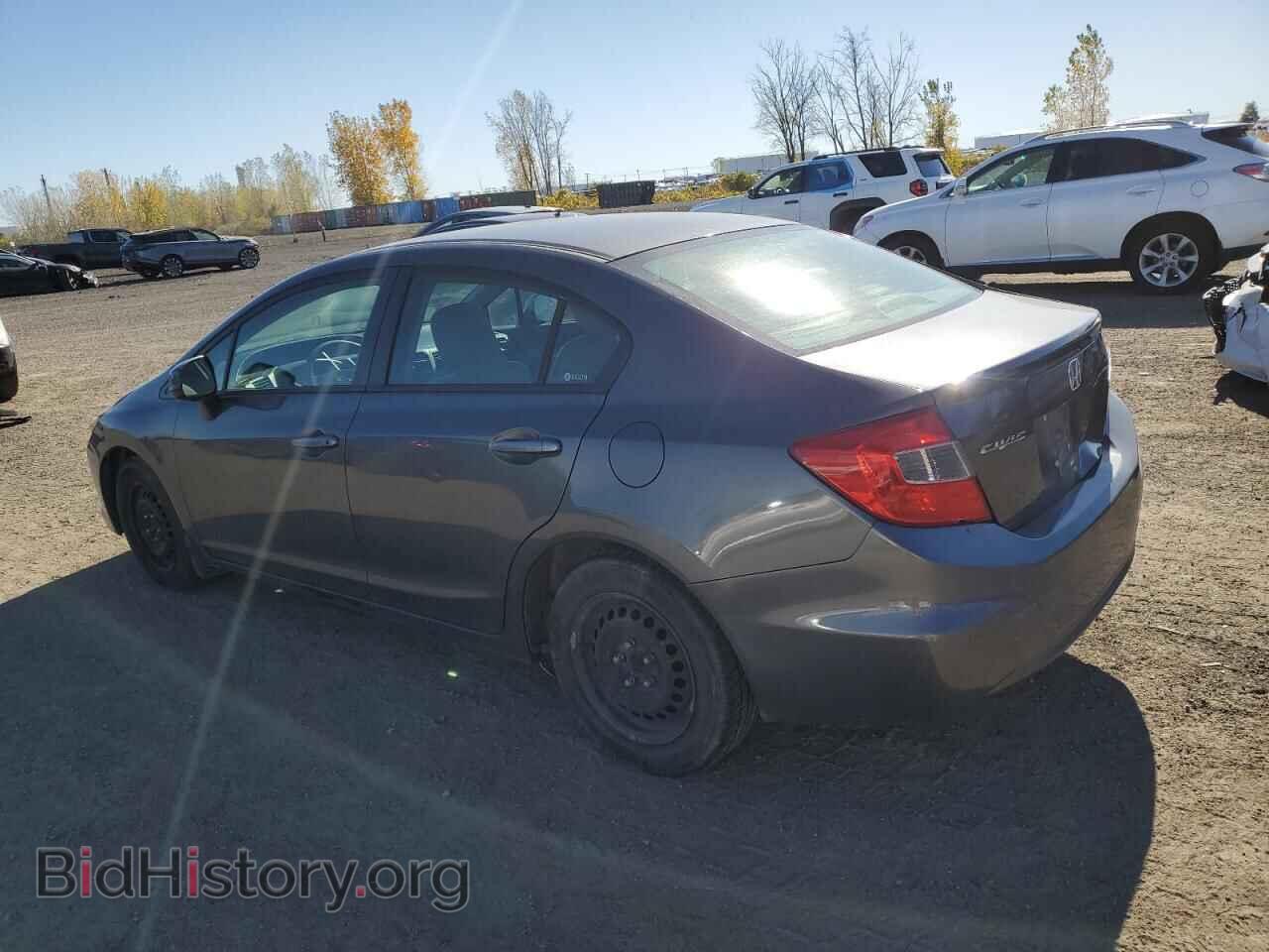 2012 HONDA CIVIC - VIN: 2HGFB2F45CH053224 - Фото 2