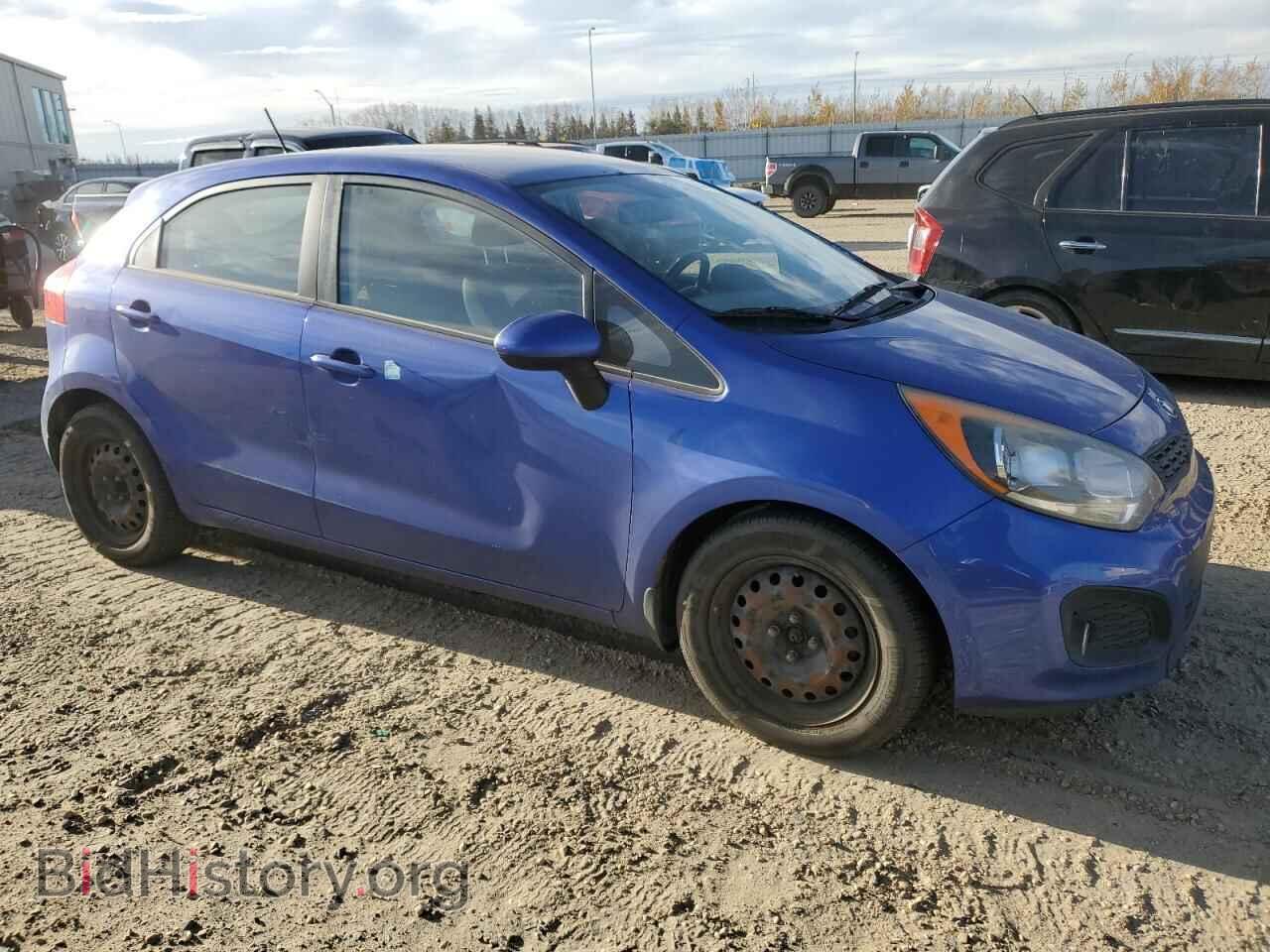 2013 KIA RIO - VIN: KNADM5A35D6873836 - Фото 4
