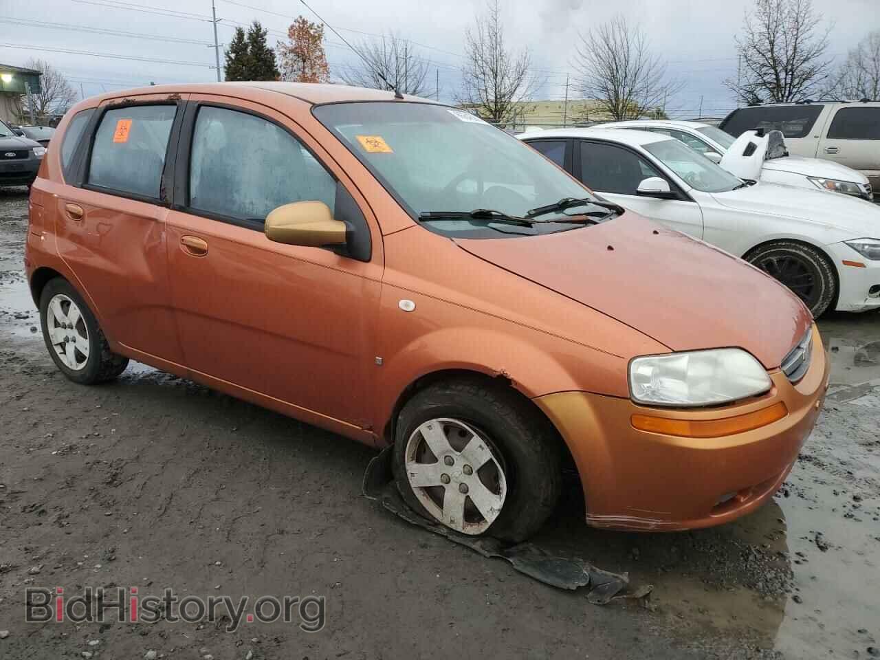 2007 CHEVROLET AVEO - VIN: KL1TD66637B796040 - Фото 4