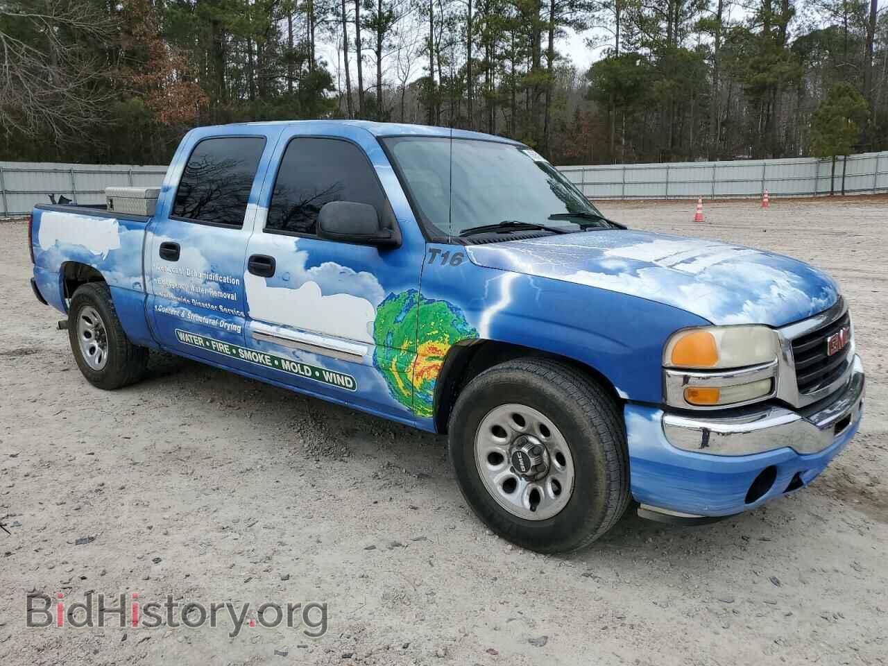 2006 GMC SIERRA - VIN: 2GTEC13V561234450 - Фото 4