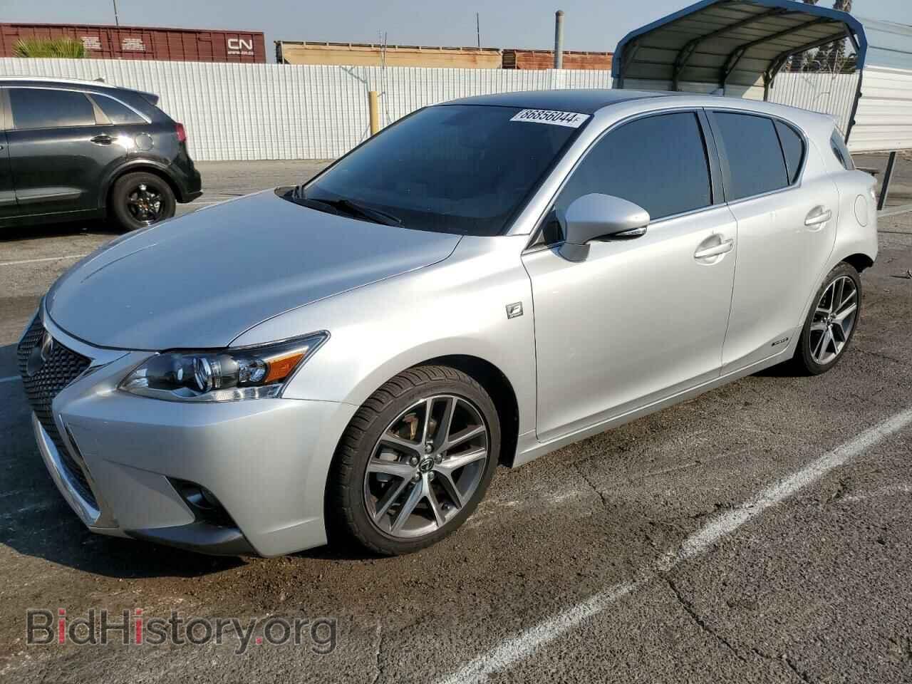 Photo JTHKD5BH8G2256154 - LEXUS CT 200 2016