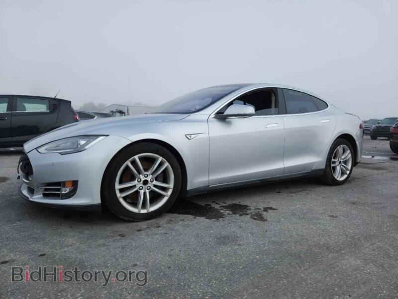2013 Tesla MODEL S (VIN 5YJSA1CN0DFP22661) — фото 1 из 12, Copart, повреждение: передняя часть