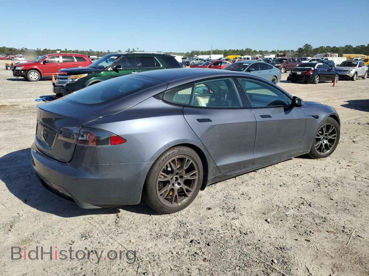 2022 TESLA MODEL S - VIN: 5YJSA1E58NF458989 - Фото 3