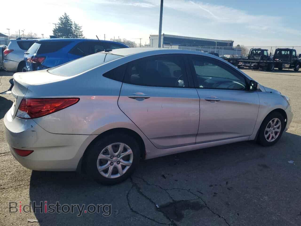 2014 HYUNDAI ACCENT - VIN: KMHCT4AEXEU700030 - Фото 3