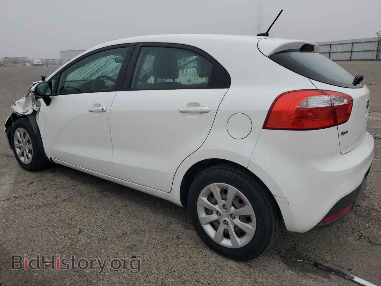 2012 KIA RIO - VIN: KNADM5A35C6027866 - Фото 2