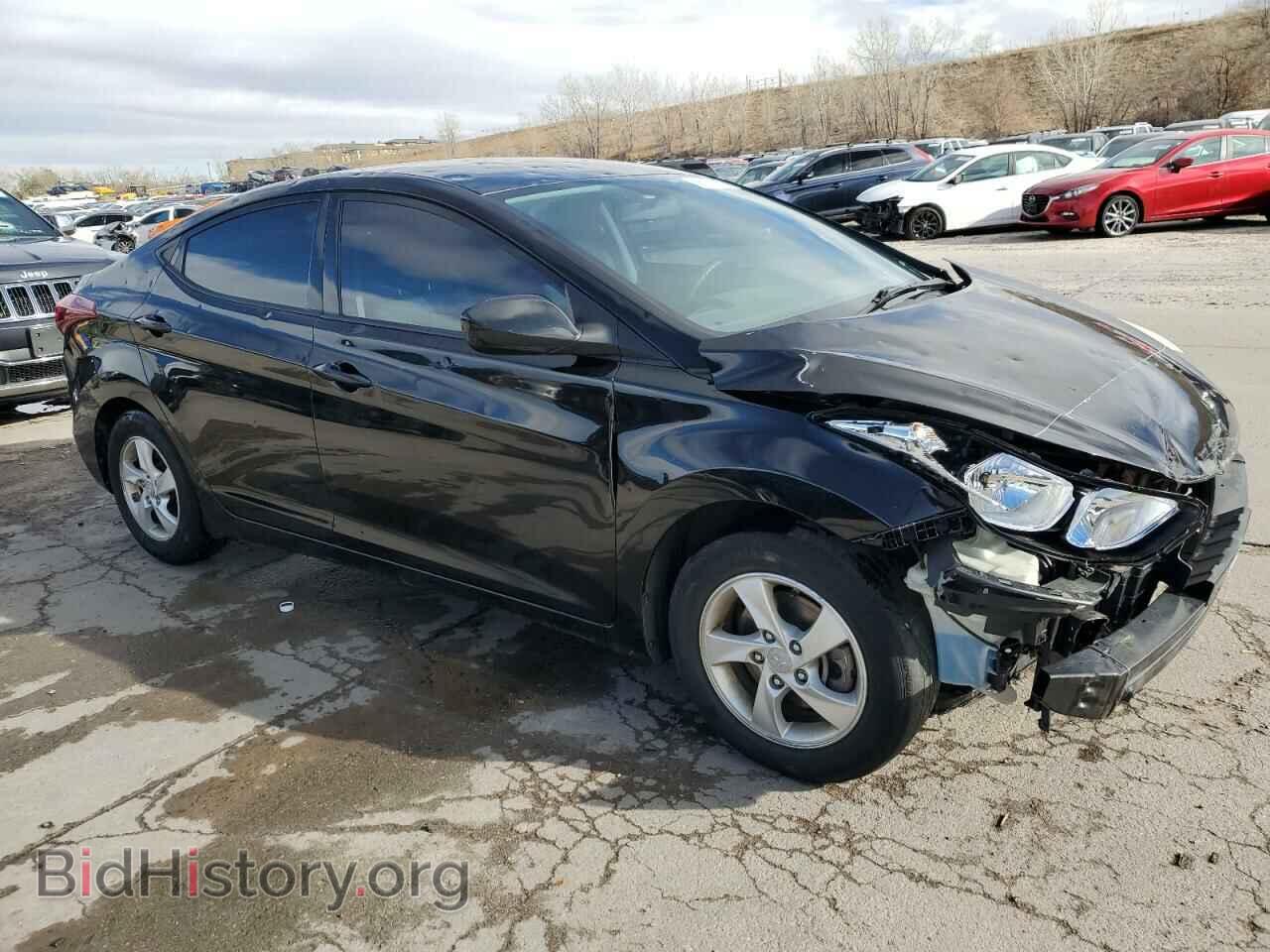 2014 HYUNDAI ELANTRA - VIN: KMHDH4AE1EU165224 - Фото 4