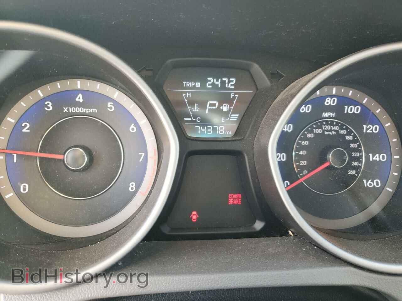 2014 HYUNDAI ELANTRA - VIN: KMHDH4AE1EU165224 - Фото 9