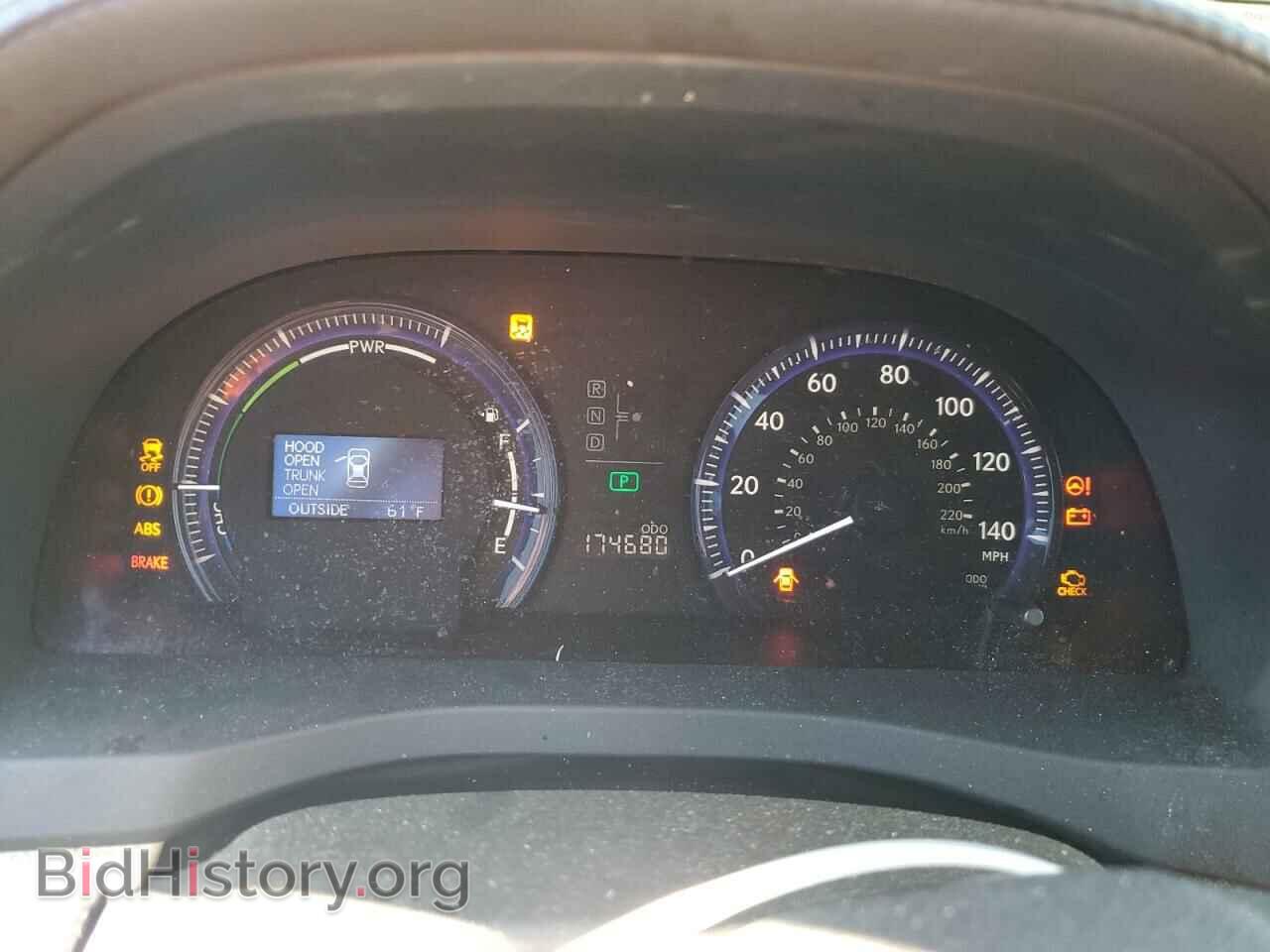 2010 LEXUS HS - VIN: JTHBB1BA0A2007307 - Фото 9