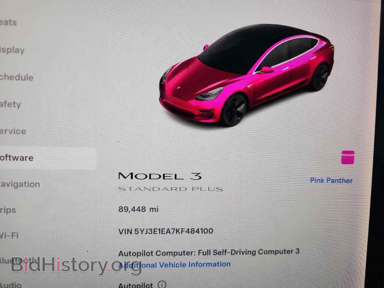 2019 TESLA MODEL 3 - VIN: 5YJ3E1EA7KF484100 - Photo 9