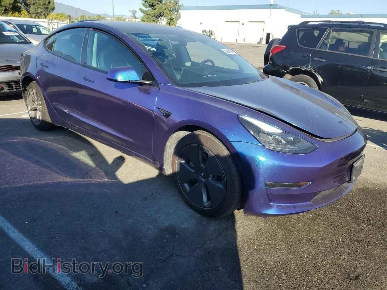 2021 TESLA MODEL 3 - VIN: 5YJ3E1EB1MF070922 - Фото 4