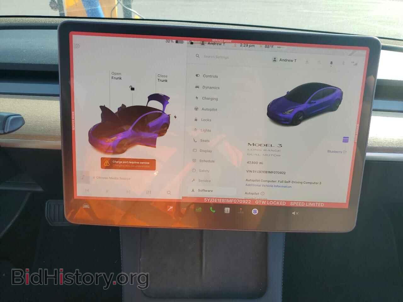 2021 TESLA MODEL 3 - VIN: 5YJ3E1EB1MF070922 - Фото 9