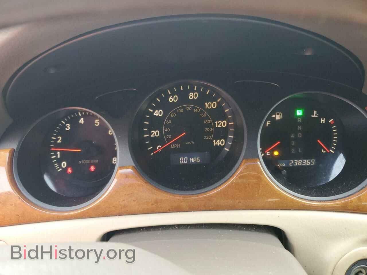 2005 LEXUS ES330 - VIN: JTHBA30G855137815 - Фото 9