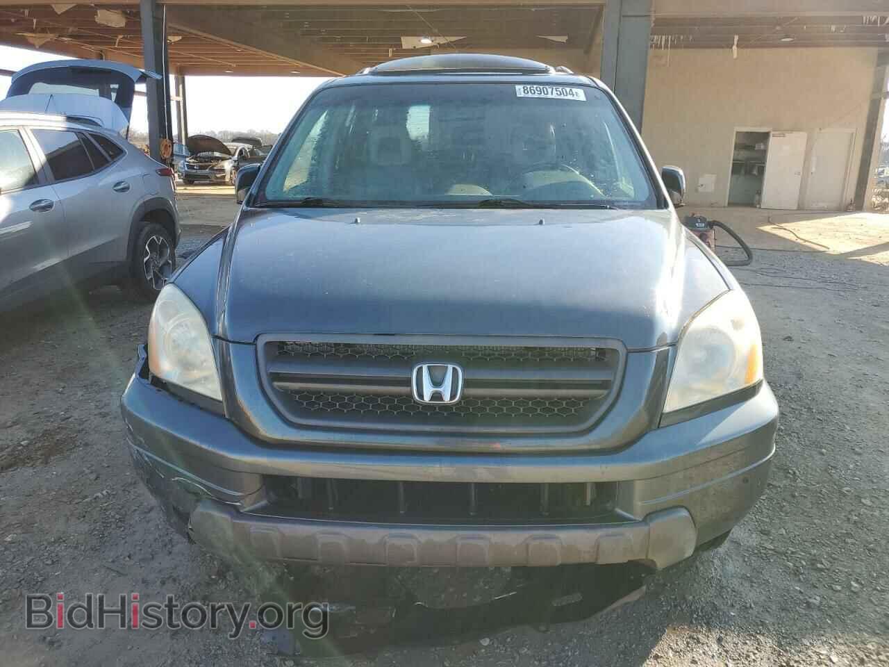 2005 HONDA PILOT - VIN: 5FNYF185X5B023785 - Фото 5