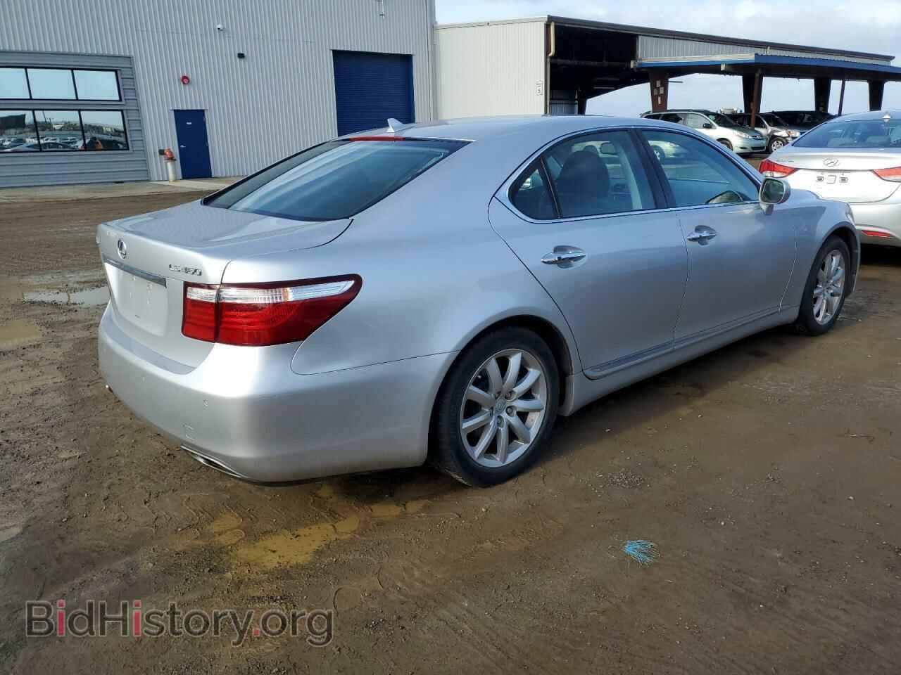 2007 LEXUS LS460 - VIN: JTHBL46F375009399 - Фото 3