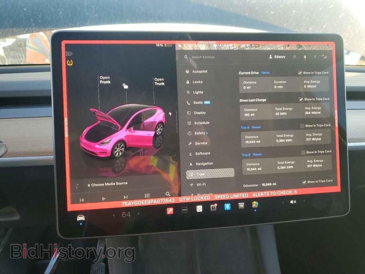 2023 TESLA MODEL Y - VIN: 7SAYGDEE8PA073543 - Фото 9