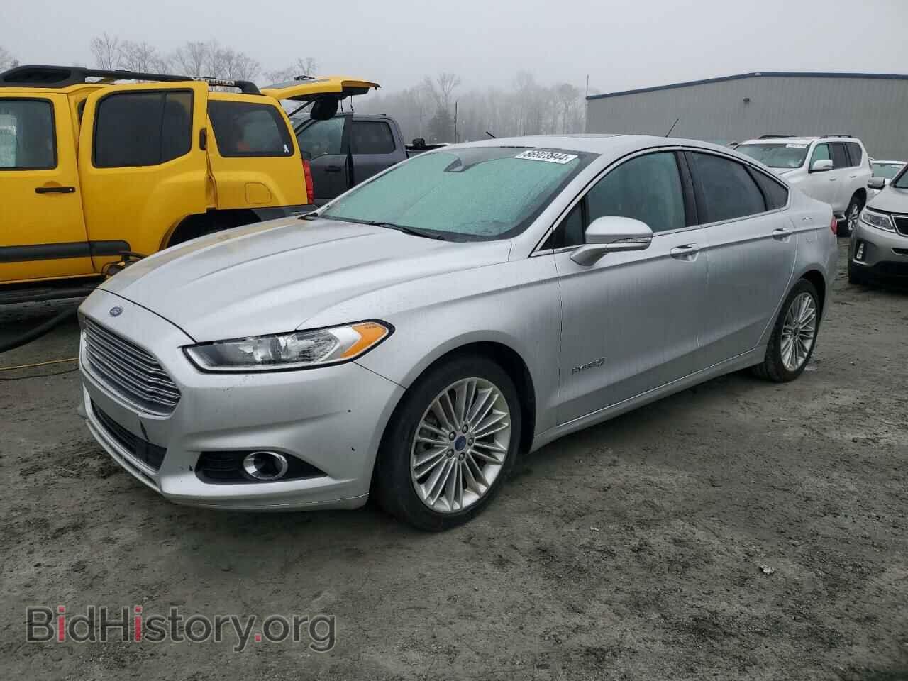 Photo 3FA6P0LU1DR266126 - FORD FUSION 2013