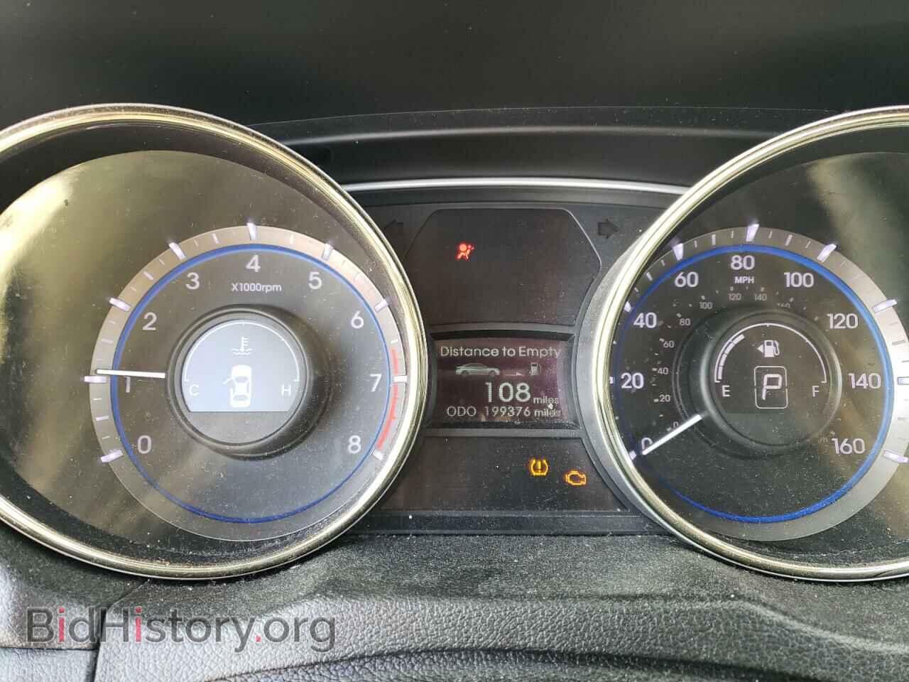 2013 HYUNDAI SONATA - VIN: 5NPEC4AC5DH627508 - Фото 9