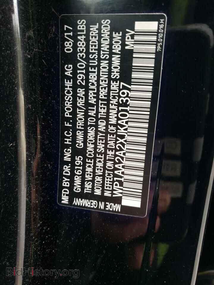 2018 PORSCHE CAYENNE - VIN: WP1AA2A2XJKA01397 - Фото 13