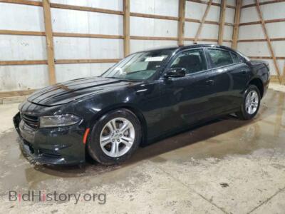 2023 Dodge CHARGER SXT, black — VIN 2C3CDXBG0PH529950, Copart