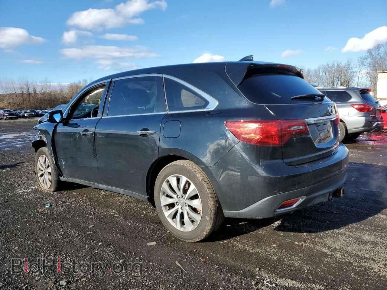 2014 ACURA MDX - VIN: 5FRYD4H49EB049663 - Фото 2