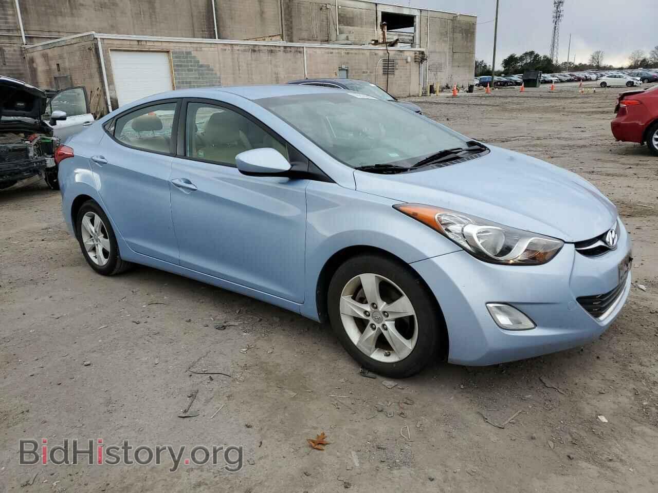 2012 HYUNDAI ELANTRA - VIN: KMHDH4AEXCU291370 - Фото 4