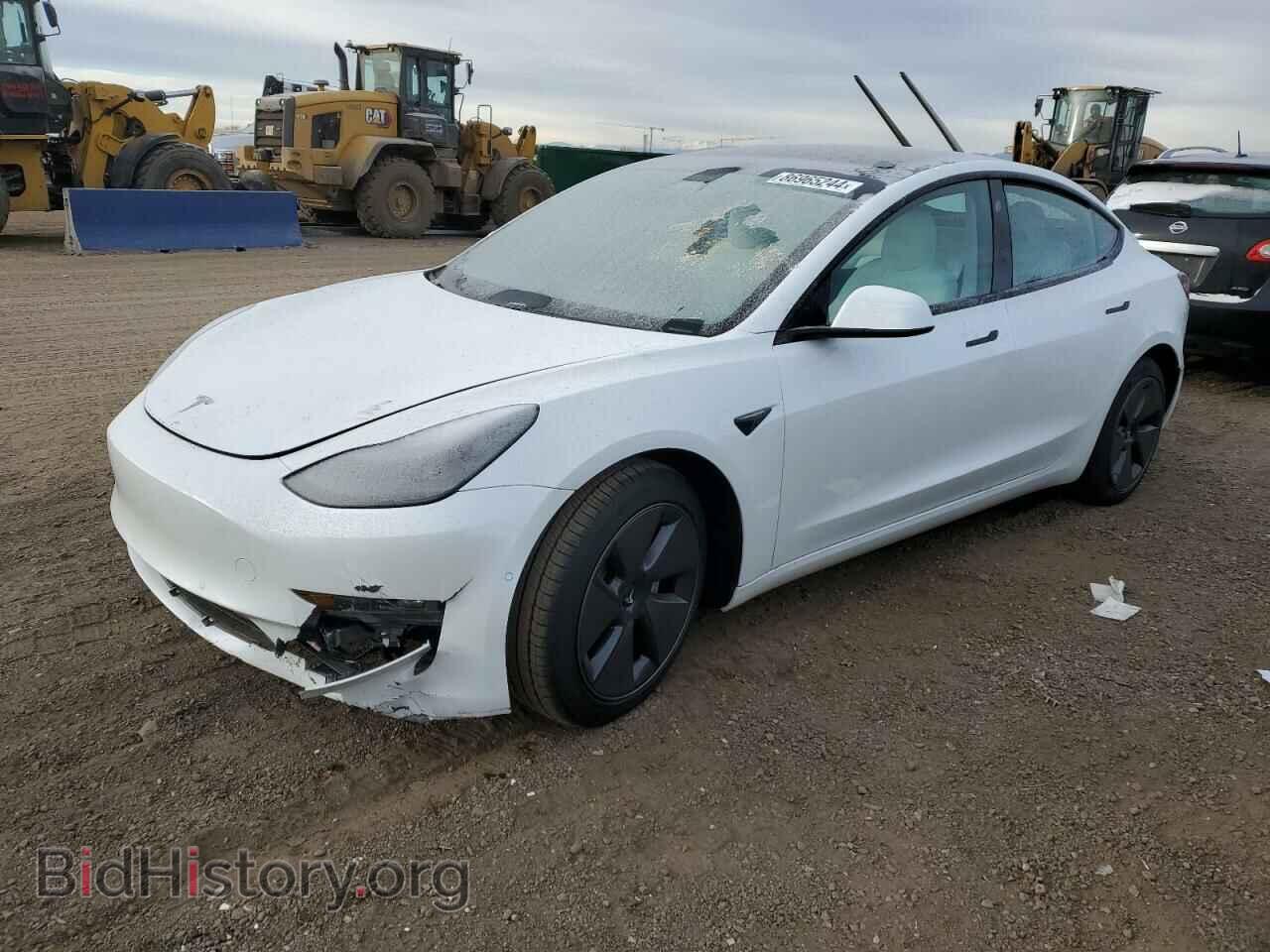 Photo 5YJ3E1EA2MF995054 - TESLA MODEL 3 2021