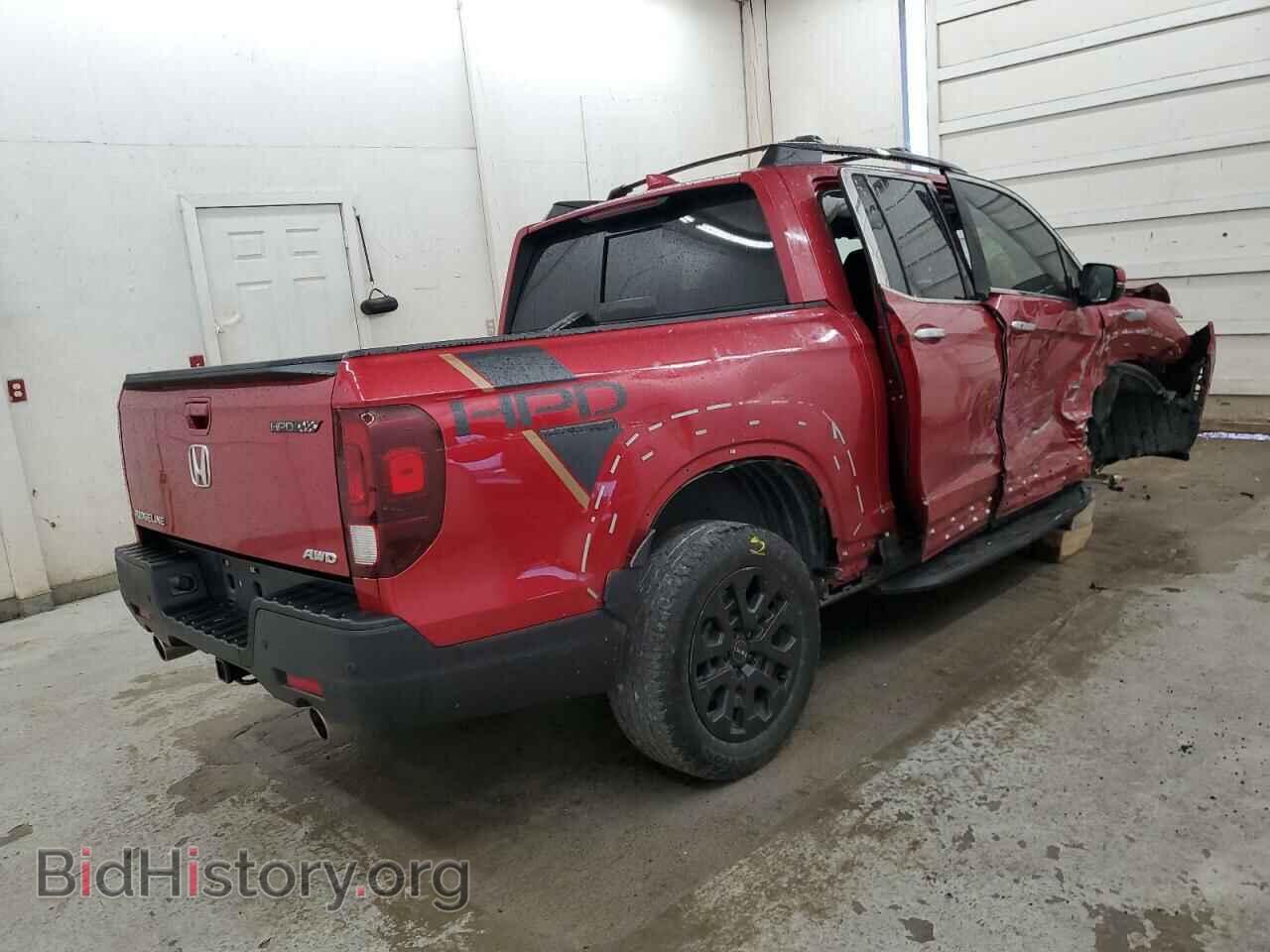 2022 HONDA RIDGELINE - VIN: 5FPYK3F75NB030145 - Фото 3