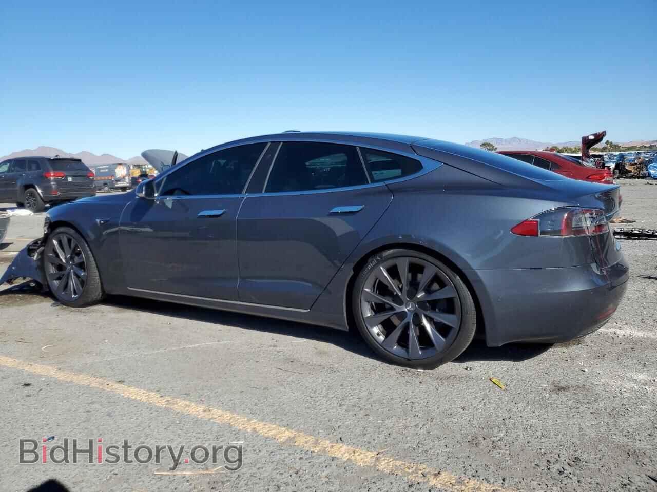 2020 TESLA MODEL S - VIN: 5YJSA1E26LF363656 - Фото 2