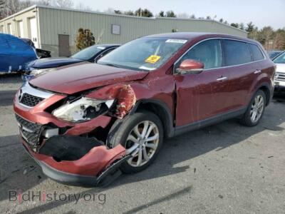 2011 Mazda CX-9, красный — VIN JM3TB3DV2B0328898, Copart