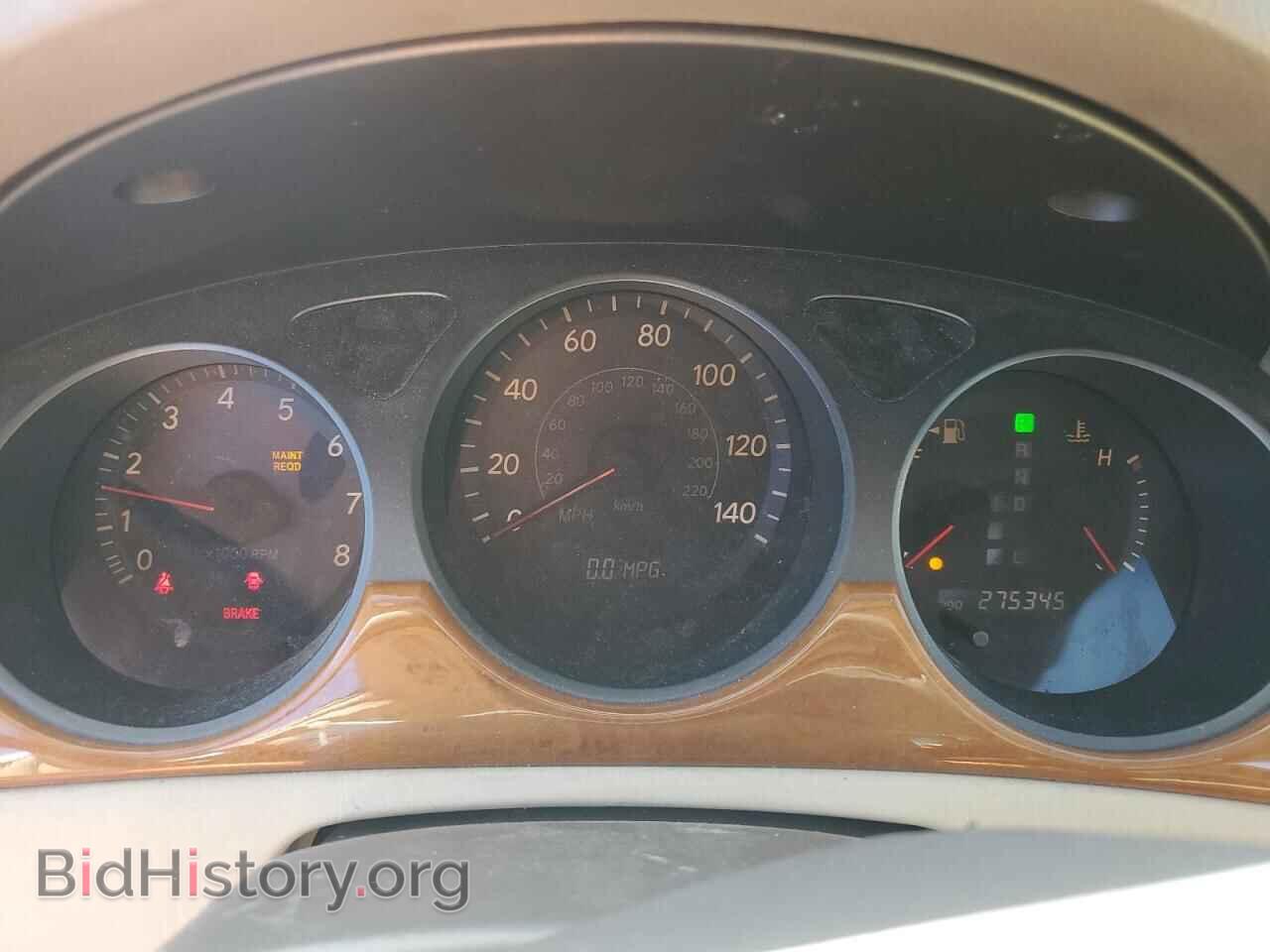 2005 LEXUS ES330 - VIN: JTHBA30GX55110924 - Фото 9