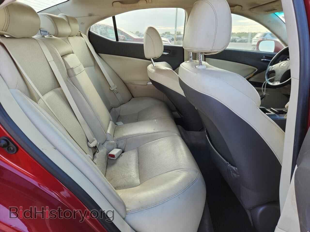 2012 LEXUS IS - VIN: JTHBF5C25C5176677 - Фото 10