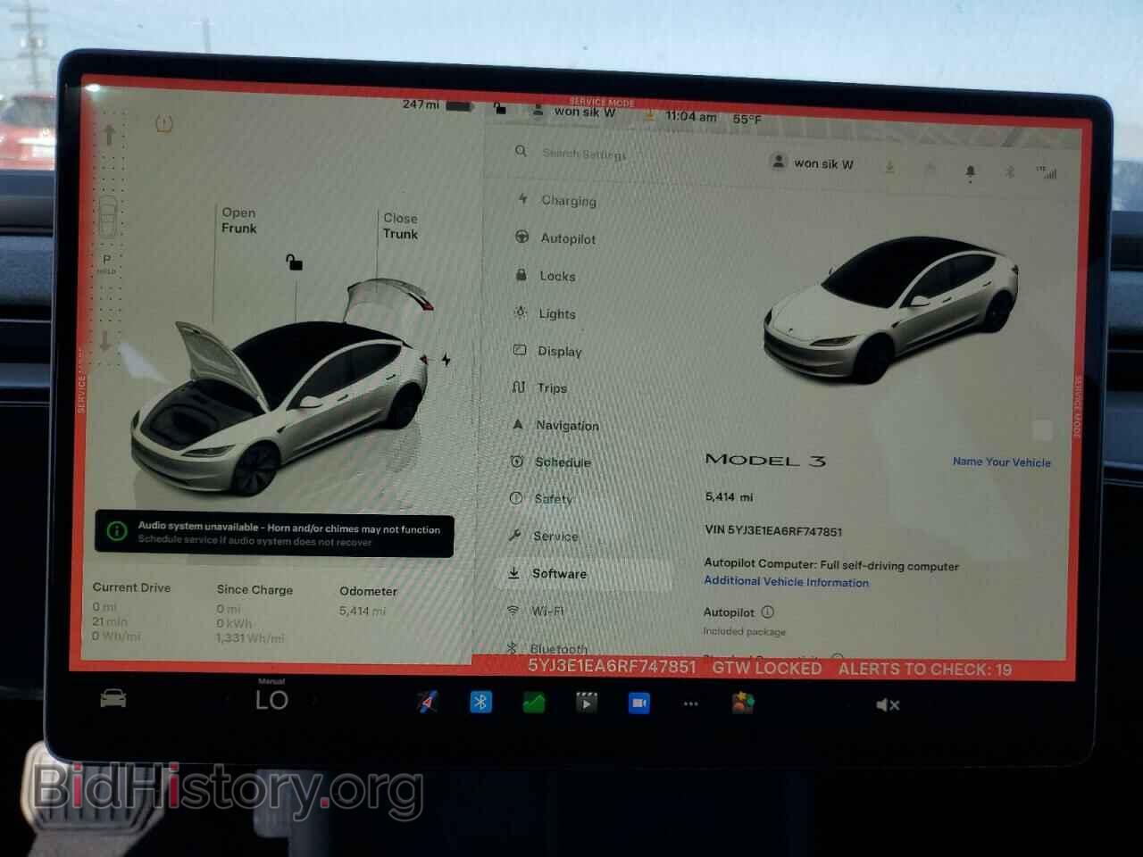 2024 TESLA MODEL 3 - VIN: 5YJ3E1EA6RF747851 - Photo 9