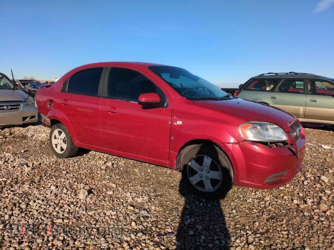 2007 CHEVROLET AVEO - VIN: KL1TD56687B078381 - Фото 4