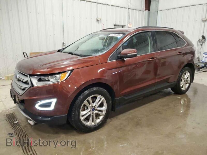 2015 Ford EDGE SEL (VIN 2FMTK4J99FBB93568) — photo 1 of 13, Copart, damage: front end