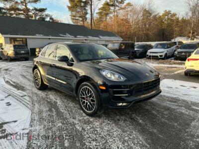 2015 Porsche MACAN Turbo, black — VIN WP1AF2A56FLB97447, Copart