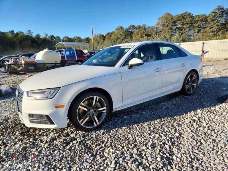 2018 Audi A4 Premium Plus (VIN WAUENAF49JA203016) — photo 1 of 14, Copart, damage: front end