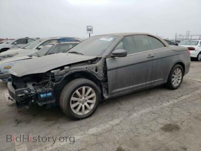 2013 Chrysler 200 Touring, серый — VIN 1C3BCBEB1DN511686, Copart