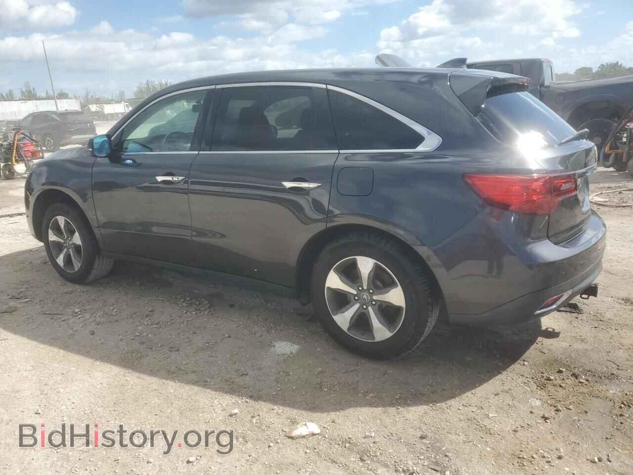 2014 ACURA MDX - VIN: 5FRYD4H25EB017744 - Фото 2