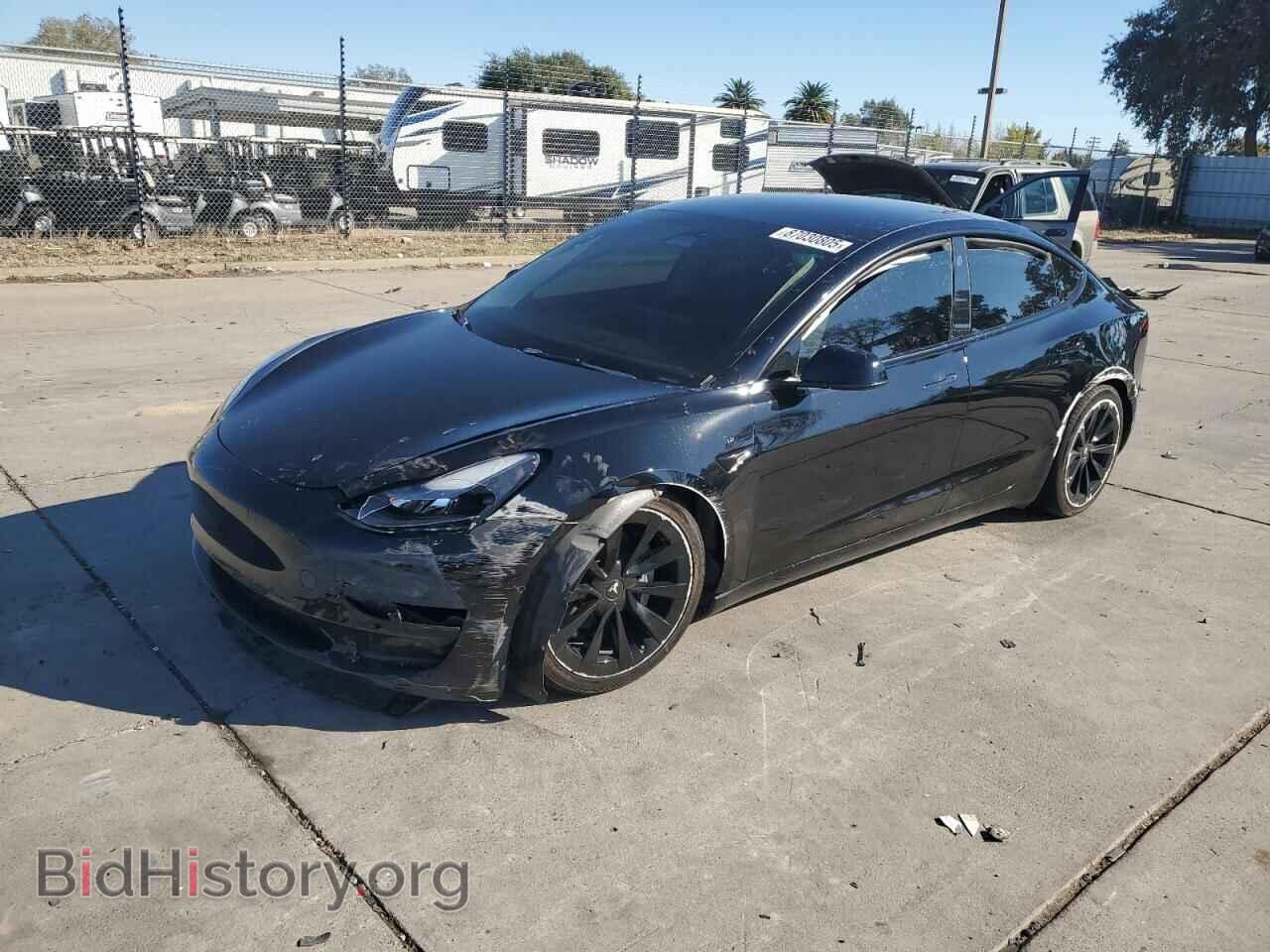 Photo 5YJ3E1EA2NF296671 - TESLA MODEL 3 2022