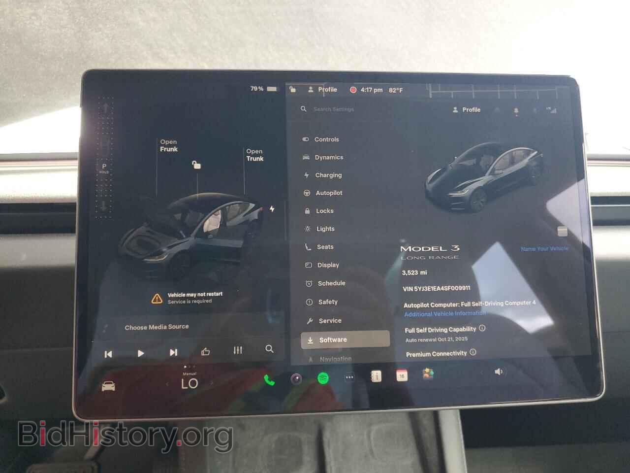 2025 TESLA MODEL 3 - VIN: 5YJ3E1EA4SF009911 - Фото 9