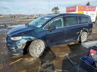 2022 Chrysler PACIFICA Touring L, синий — VIN 2C4RC1BG4NR104079, Copart