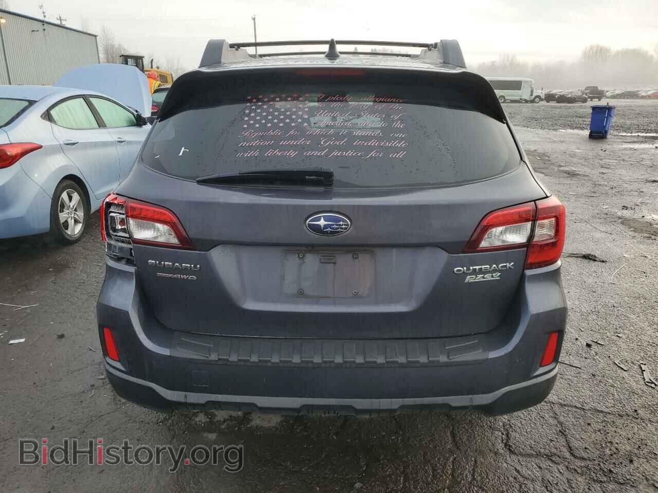 2016 SUBARU OUTBACK - VIN: 4S4BSADC1G3344244 - Фото 6