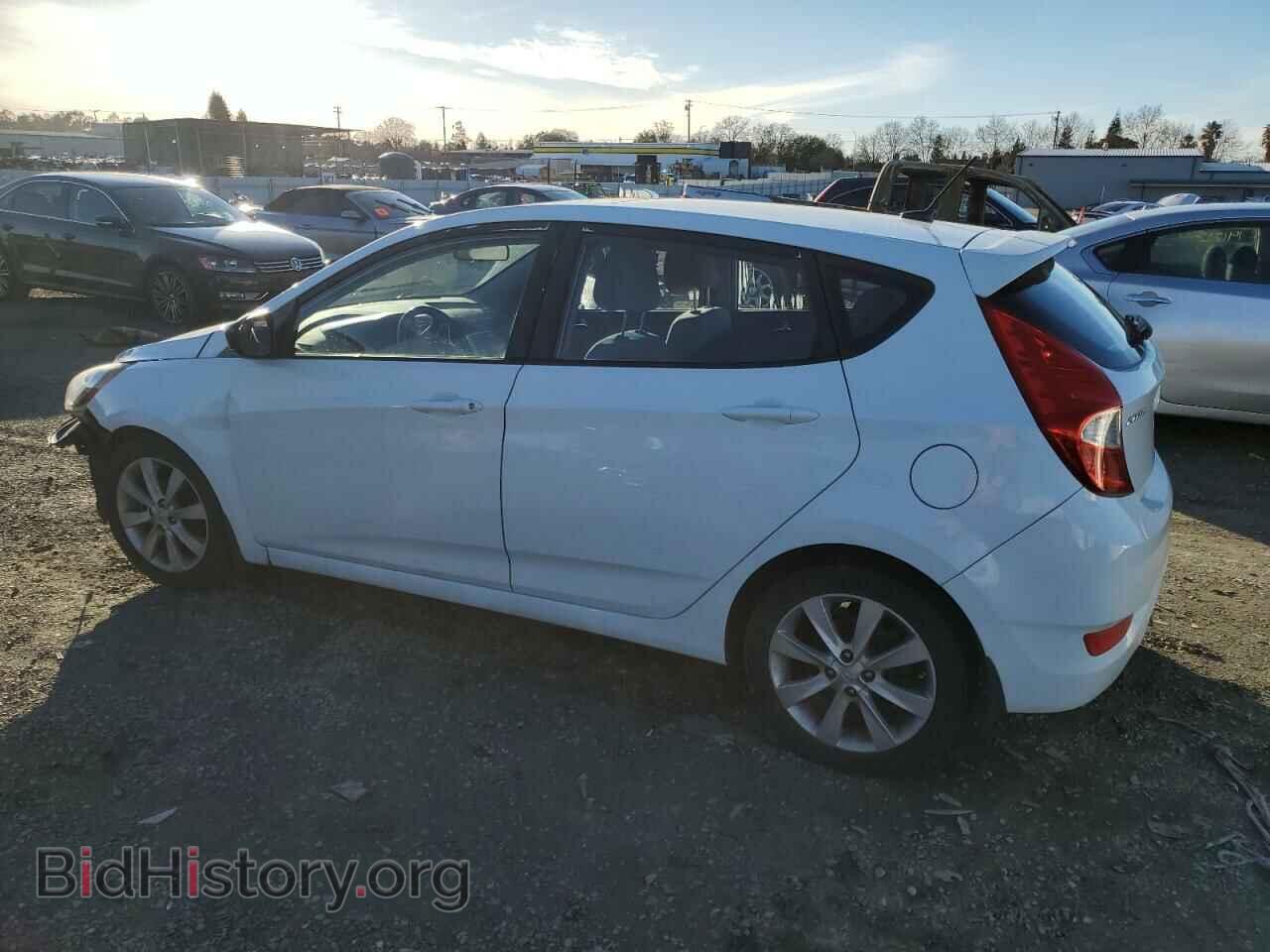 2013 HYUNDAI ACCENT - VIN: KMHCU5AE9DU107678 - Фото 2