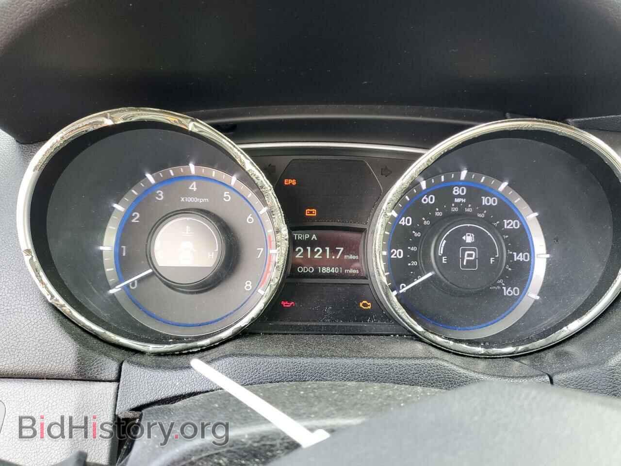 2012 HYUNDAI SONATA - VIN: 5NPEB4AC5CH312290 - Фото 9
