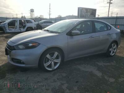 2014 Dodge DART GT, silver — VIN 1C3CDFEB5ED798546, Copart