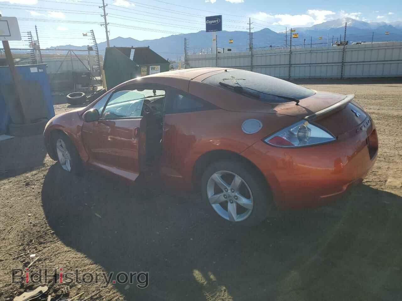 2007 MITSUBISHI ECLIPSE - VIN: 4A3AK24F77E037680 - Фото 2