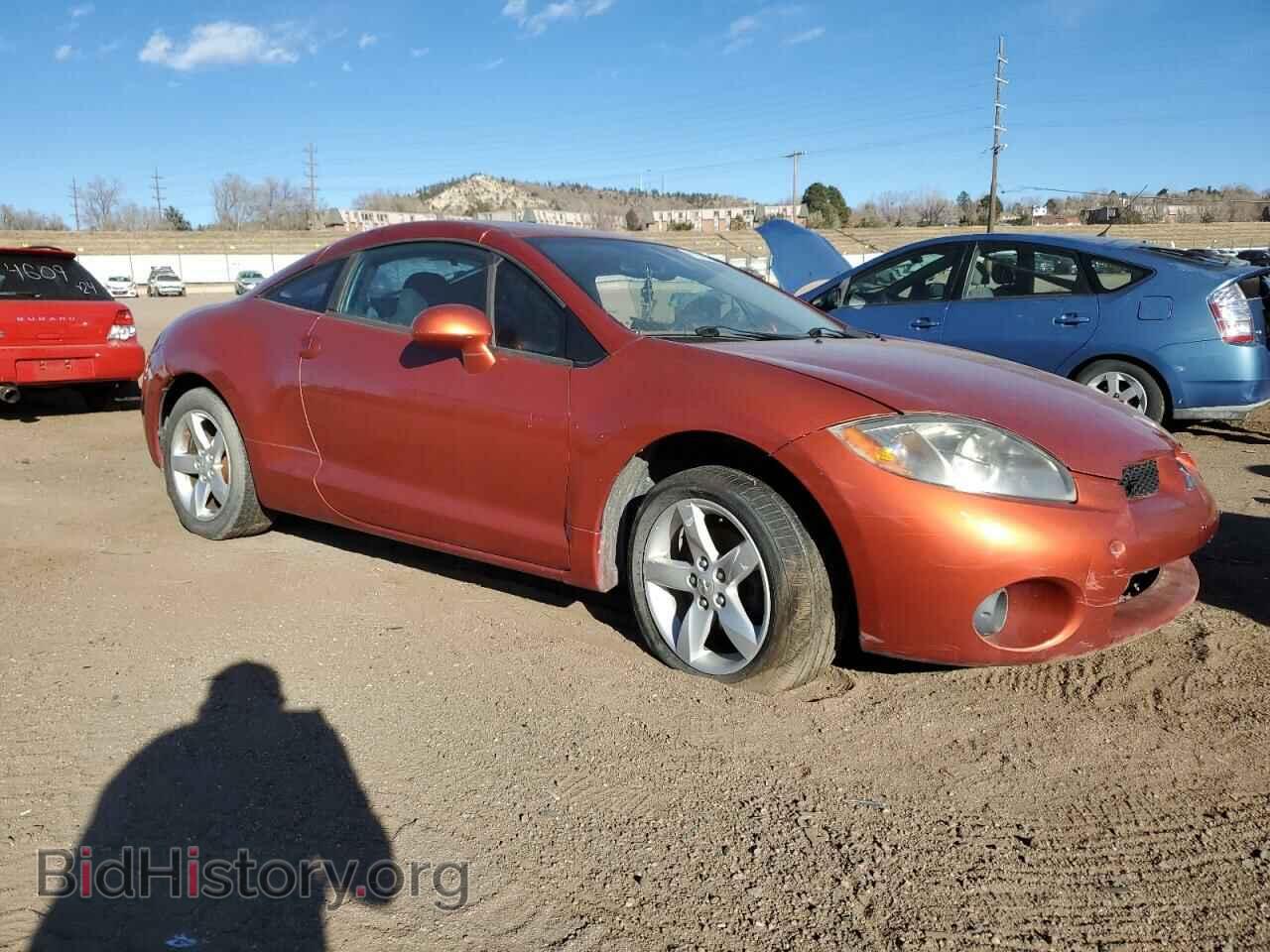 2007 MITSUBISHI ECLIPSE - VIN: 4A3AK24F77E037680 - Фото 4