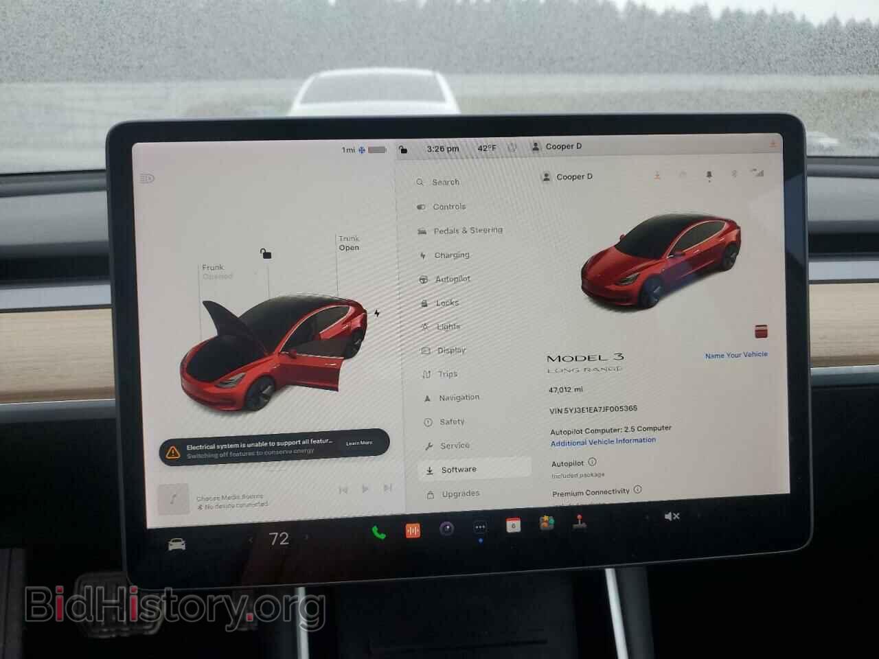 2018 TESLA MODEL 3 - VIN: 5YJ3E1EA7JF005365 - Photo 9