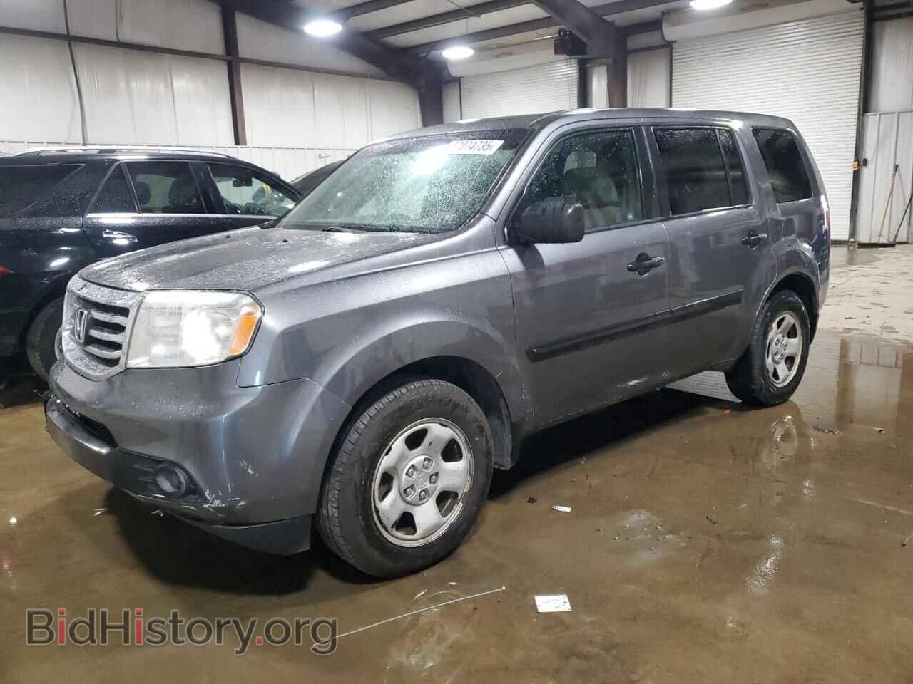 Фотография 5FNYF4H24CB014567 - HONDA PILOT 2012