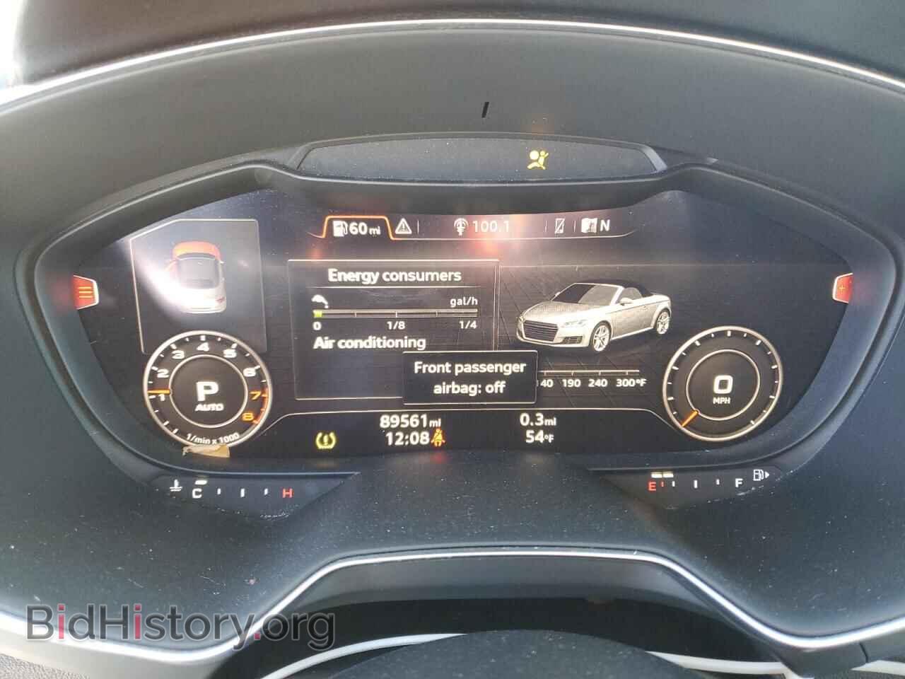 2017 AUDI TT - VIN: TRUT5CFV4H1010786 - Фото 9